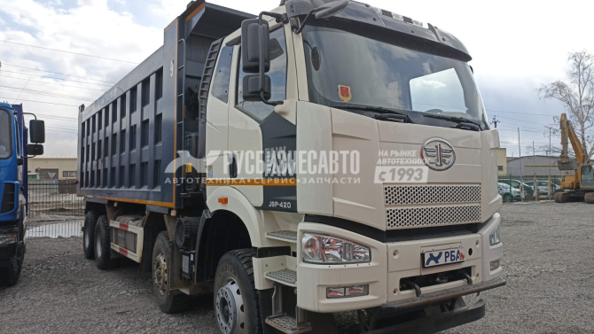 Купить Самосвал  FAW J6  (8x4)  б/у (2021 г. 32 646 км) в компании Русбизнесавто - изображение 8