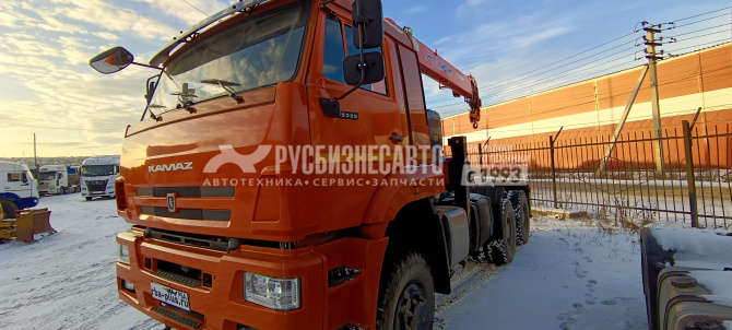 Купить Седельный тягач с КМУ Камаз 65225 6х6, б/у(2023г;11 712) (0003) Сбер комиссия в компании Русбизнесавто - изображение 7