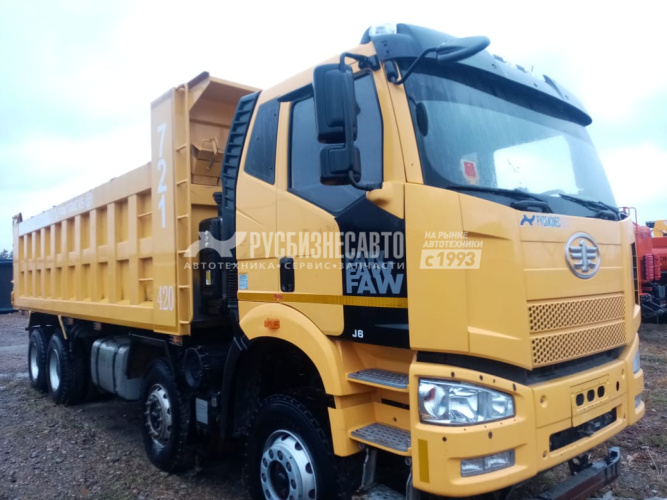 Купить Самосвал  FAW J6  (8x4)  б/у (2021 г. 56938 км) в компании Русбизнесавто - изображение 11