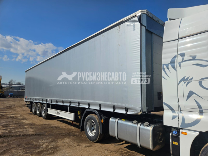 Купить FLIEGL SDS 350,ПОЛУПРИЦЕП (штора, ворота, коники) V= 92 м3, CCУ 1150, L=13,6м. б/у (2024г.)(4961) в компании Русбизнесавто - изображение 0
