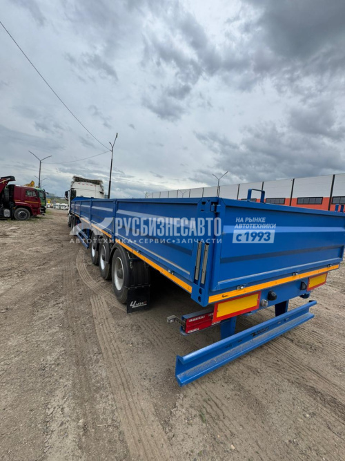 Купить ЧМЗАП 99064-031-ПМ43-01-К П/п бортовой с кониками, ССУ1150, 3-осн, 13,5м борт, стаканы и КОНИКИ в компании Русбизнесавто - изображение 12