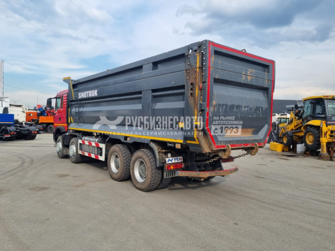 Купить Самосвал HOWO T5G 8X4 б/у (2023г.в., 59 014км.)(0065) новая резина в компании Русбизнесавто - изображение 3
