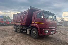 КАМАЗ 6520-B5 самосвал ДВС Cummins б/у (2023 г., 40 002 км.)(9732)