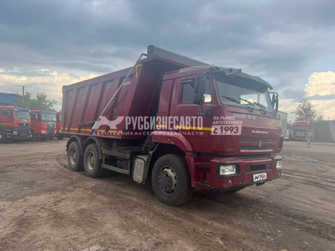 Купить КАМАЗ 6520-B5 самосвал ДВС Cummins б/у (2023 г., 40 002 км.)(9732) в компании Русбизнесавто - изображение 0