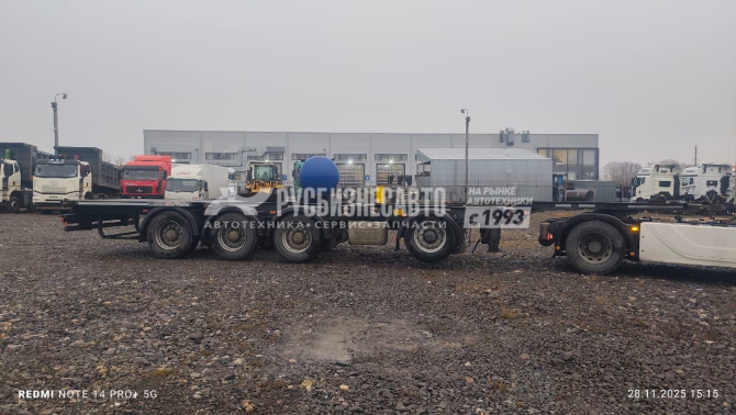Купить Полуприцеп ТОНАР 99891 п/п-контейнеровоз с вынесенной осью,ССУ1100мм б/у (2023г.)(2728)Сбер комиссия в компании Русбизнесавто - изображение 3