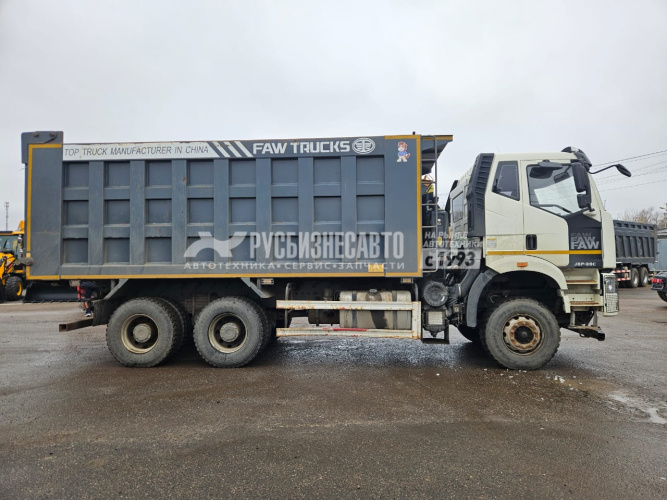 Купить Самосвал FAW J6 6x4 б/у (2022 г.в.,70 197 км.)(8812)Сбер комиссия в компании Русбизнесавто - изображение 1
