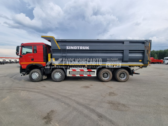 Купить Самосвал HOWO T5G 8X4 б/у (2023г.в., 59 014км.)(0065) новая резина в компании Русбизнесавто - изображение 8