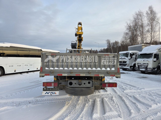 Купить Бортовой HOWO T5G 4х2 с КМУ XCMG SQS200RU-6 б/у (2023 г.в., 35 598 км.) (0394) в компании Русбизнесавто - изображение 6