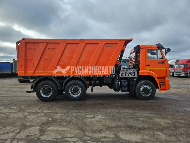 Купить КАМАЗ 6520-53 самосвал б/у (2021 г., 4 863 км.) (2829) в компании Русбизнесавто - изображение 2