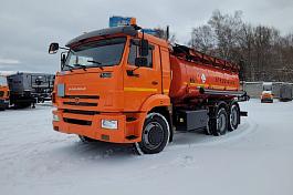 Автоцистерна 4680А3-10 на шасси КамАЗ 65115 б/у (2019г.в. 72.141 км.) 