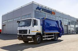 KAT-16S на шасси   МАЗ 534025-585-013 (ТКМ-431), мусоровоз, 16м3, задн.загрузка, портал