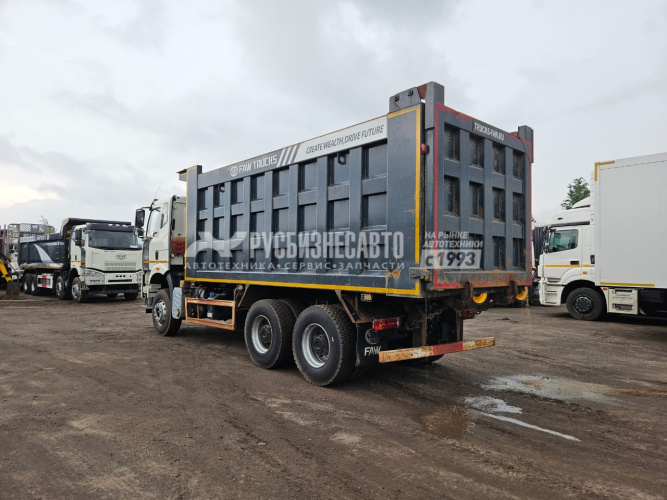 Купить Самосвал FAW J6 (6x4) б/у (2023 г.в., 23 808 км.) (4887) - новая резина зад. ось. в компании Русбизнесавто - изображение 6
