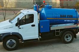 МВ-4 (вакуумная машина ЛКТ-4 АЦВ шасси ГАЗ C41R13, объем 4,3м3 (по птс 4690М9) 