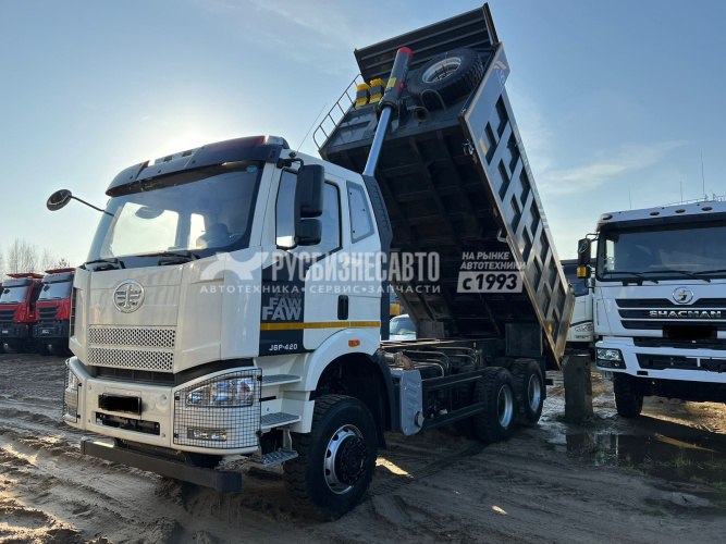 Купить Самосвал FAW J6 (6x6) б/у (2022 г.в., 9 020 км) в компании Русбизнесавто - изображение 0