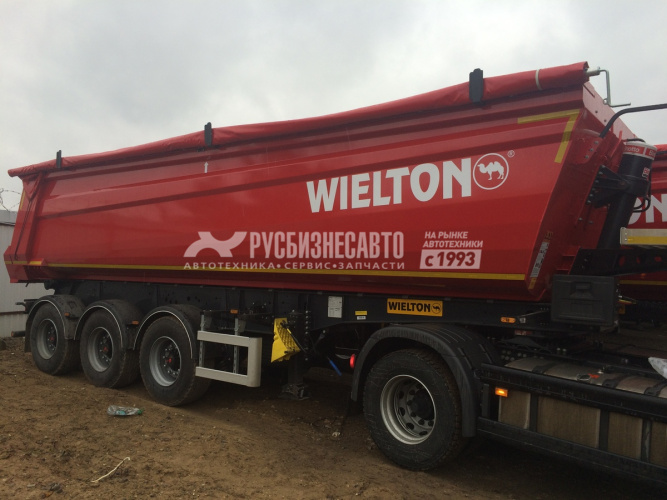 Купить Wielton NW 3 (NW 3 S 33 HP самосвальный полукруглый KONISCH 33 м3) ССУ 1200 в компании Русбизнесавто - изображение 1