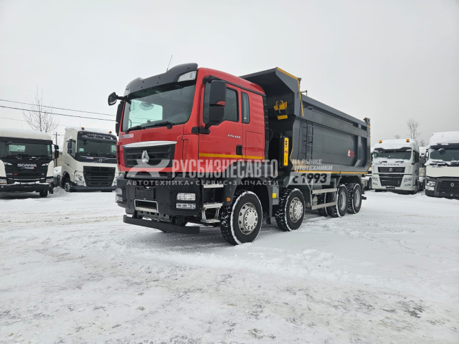 Купить Самосвал SITRAK C7H  8x4 (ZZ3316V306ME) 26 м3 / наклон / R22.5  б/у (2023г. ;67 705 км) (0763)  в компании Русбизнесавто - изображение 0