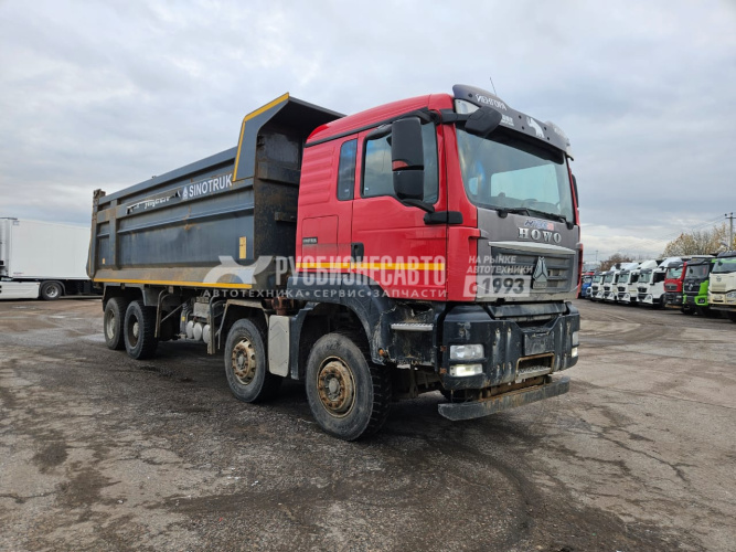Купить Самосвал HOWO T5G 8x4 б/у (2023г., 150 747 км.)(1546)Сбер комиссия в компании Русбизнесавто - изображение 0