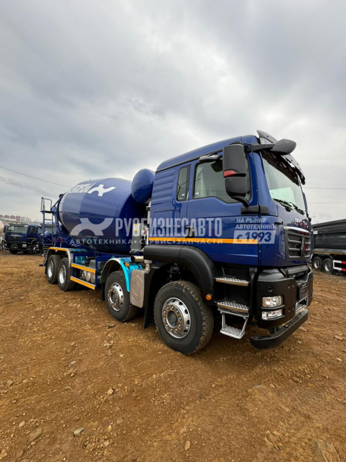 Купить Автобетоносмеситель на шасси HOWO T5G 8x4 (ZZ5317GJBV326GE1) 14м3_КБ3200мм в компании Русбизнесавто - изображение 3