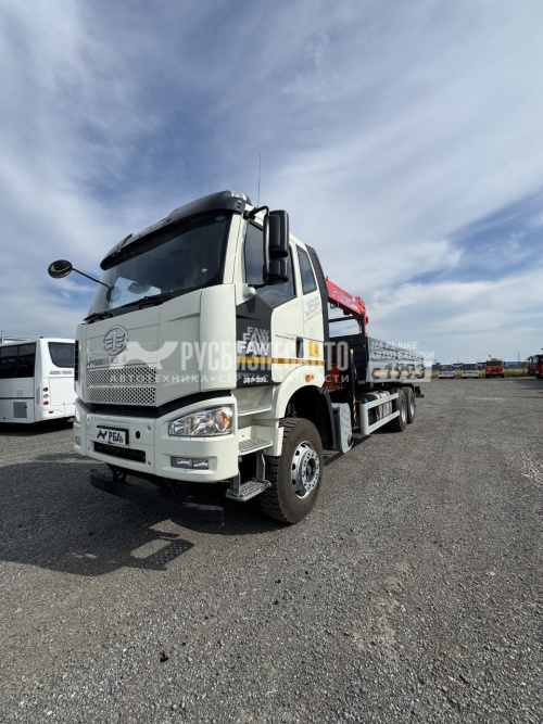 Купить КМУ FAW (6х4) + KANGLIM KS2056H б/у (2023г.в. 3 863 км. 29 м/ч)(0279) НОВЫЙ !!! в компании Русбизнесавто - изображение 6