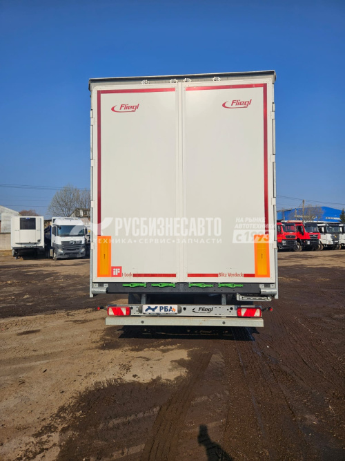 Купить FLIEGL SDS 350,ПОЛУПРИЦЕП (штора, ворота) V= 92 м3, CCУ 1150, L=13,6м. с кониками б/у (2024г.в.)5164 в компании Русбизнесавто - изображение 4