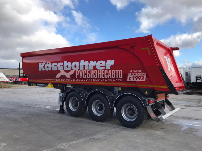 Купить Kassbohrer DL самосвальный полуприцеп 27 м3 ССУ 1200 мм в компании Русбизнесавто - изображение 1