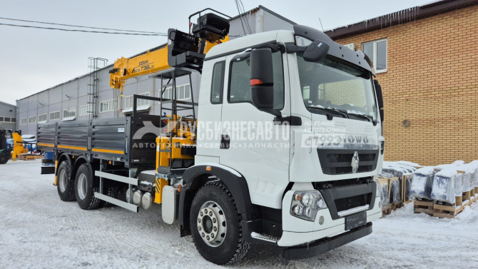 Купить КМУ HOWO T5G (6*4, 330л.с., Евро-5) + SOOSAN SCS736LII верх.упр. + борт сталь 6,6м. СПМ в компании Русбизнесавто - изображение 14