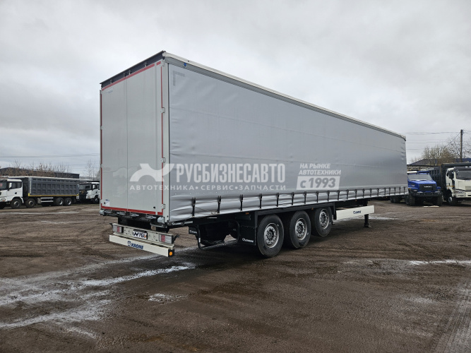 Купить KRONE SDP27 eLB50-CS ПОЛУПРИЦЕП (штора, ворота)(2024 г.)(7314)новая, подъемная ось. в компании Русбизнесавто - изображение 3