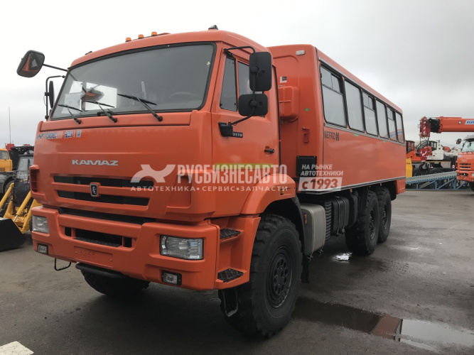 Купить Автобус вахтовый (вахтовка) НЕФАЗ 4208М-0000528-34 на шасси 43118-50 в компании Русбизнесавто - изображение 1