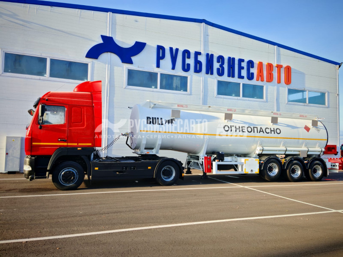 Купить ППЦ-30 BULL TCP31 (светлые НП, сталь Q355E, 30м3, 4 отс., ниж. налив, сист. рек., 3 оси SAF, WABCO) в компании Русбизнесавто - изображение 5