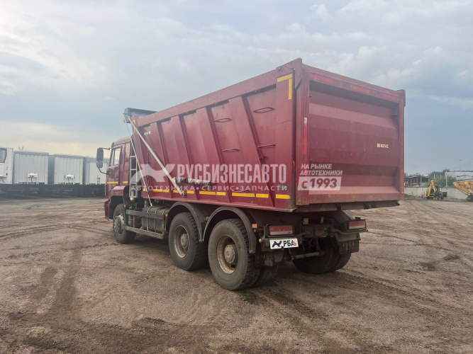 Купить КАМАЗ 6520-B5 самосвал ДВС Cummins б/у (2023 г., 40 002 км.)(9732) в компании Русбизнесавто - изображение 5