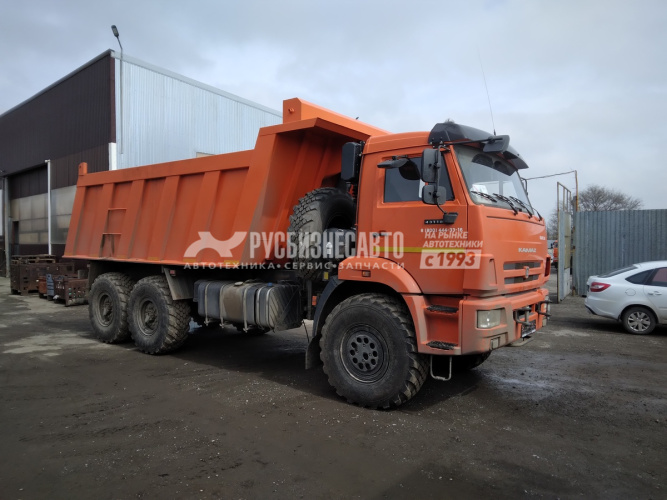 Купить КАМАЗ 65222-53 самосвал б/у (2022 г, 9 759 км) в компании Русбизнесавто - изображение 0