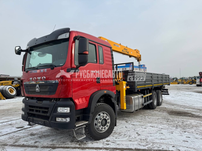 Купить КМУ HOWO T5G (6*4, 400л.с., Евро-5) + SOOSAN SCS746L верх.упр. + борт сталь 8,0м. РМЗ в компании Русбизнесавто - изображение 7