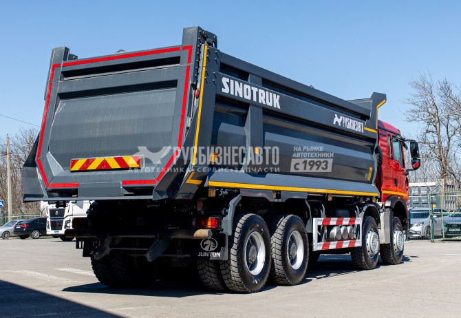 Купить Самосвал HOWO T5G 8x4 ( ZZ3317V386GE1 ) / 7.1*2.3*1.5+0.3 / 24-29 м3 / наклон / п.ч. 5.26 в компании Русбизнесавто - изображение 3