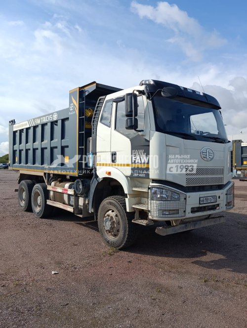 Купить Самосвал FAW J6 (6x6) б/у (2023 г., 20 168 км)(2594) в компании Русбизнесавто - изображение 0