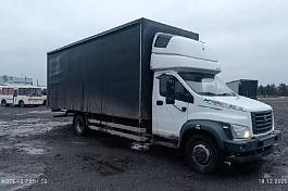 ГАЗОН NEXT (27976D) штора с воротами б/у (2023 г.в., 191 640 км.)(2348)Сбер комиссия