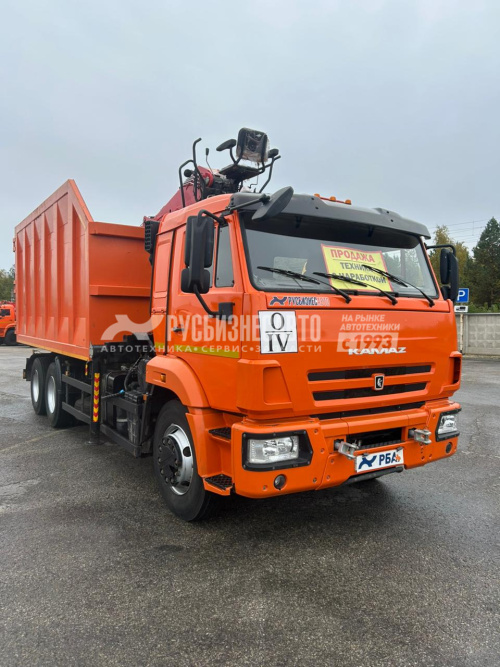 Купить КМУ Ломовоз КАМАЗ-65115-3094-48 манипулятор VM10M74 б/у (2024 г., 32 773 км., 28 м.ч.)(8925) в компании Русбизнесавто - изображение 0