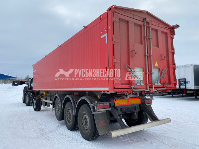 Купить Kassbohrer BASIC алюминиевый полуприцеп зерновоз 45 м3 ССУ 1220 мм в компании Русбизнесавто - изображение 0