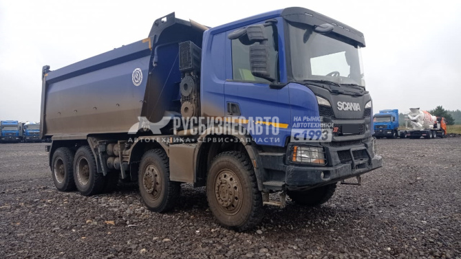 Купить Самосвал SCANIA P440 8x8 б/у (2020 г., 71 482 км.) - Не продажная в компании Русбизнесавто - изображение 0