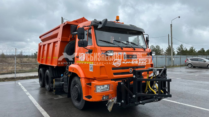 Купить СДК-65115К (КДМ) на базе самосвала КАМАЗ 65115(ПС+ЩС+ПМ металл (доп.транспорт)+ПО) в компании Русбизнесавто - изображение 0