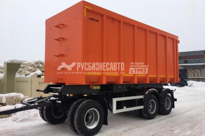 Купить АВТОМАСТЕР 8595-03 прицеп ломовоз с задней разгрузкой в компании Русбизнесавто - изображение 1