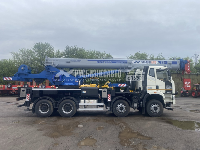 Купить КС 55729-7В автокран 32 т. (FAW-3310) ОВОИД колесная формула 8х4 в компании Русбизнесавто - изображение 23