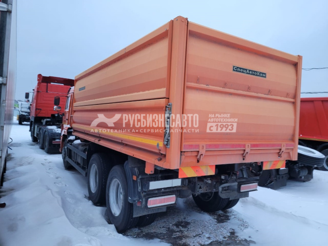 Купить КАМАЗ 68901Е самосвал 3-х сторонний на шасси 65115 б/у (2021 г., 5370км.) в компании Русбизнесавто - изображение 6