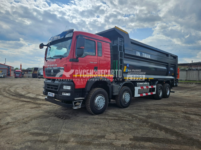Купить Самосвал HOWO T5G 8x4 б/у (2023г., 41 006 км.) (9284)новая резина зад. ось в компании Русбизнесавто - изображение 7