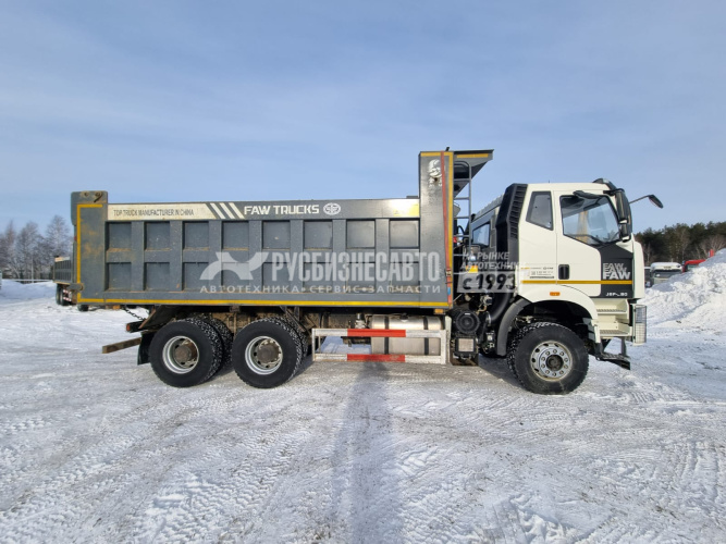 Купить Самосвал FAW J6 (6x4) ПЖД, сухой фен б/у (2022 г., 71 976 км.) (9541) в компании Русбизнесавто - изображение 5