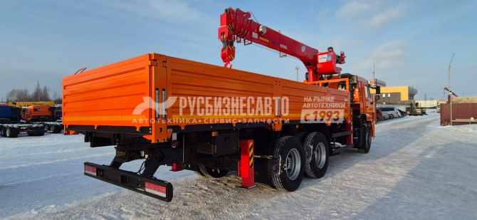 Купить КМУ КАМАЗ 65115-3094-48 (Евро-5) + HANGLIM KS1256G2 верх.упр. + борт сталь 6,6м. в компании Русбизнесавто - изображение 2