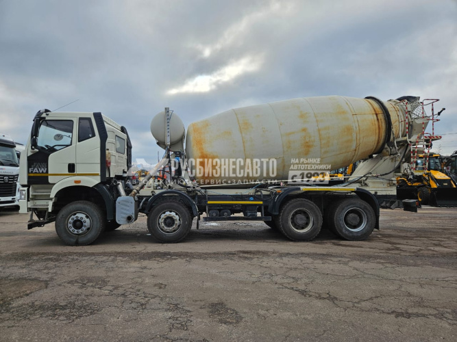 Купить Автобетоносмеситель TIGARBO 69367S на шасси FAW 8х4 б/у (2023 г.в. 12 458 км) (0058)сбер комиссия в компании Русбизнесавто - изображение 8