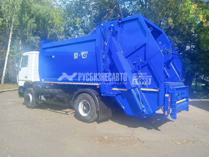 Купить КО-427-37 NEW на шасси МАЗ-534025-585-013 мусоровоз,задняя загрузка, 16м3  в компании Русбизнесавто - изображение 9
