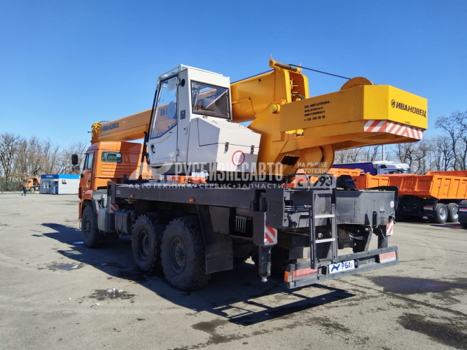 Купить Автокран Ивановец КС-45717К-3Р шасси КАМАЗ 43118 б/у (2023 г.в., 15 746 км., 950 м/ч)(0582) в компании Русбизнесавто - изображение 13