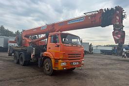 КС 55713-1К-4 автокран 25т. (КАМАЗ-65115) б/у (2015г;11 738км;10 795м/ч)(5167)