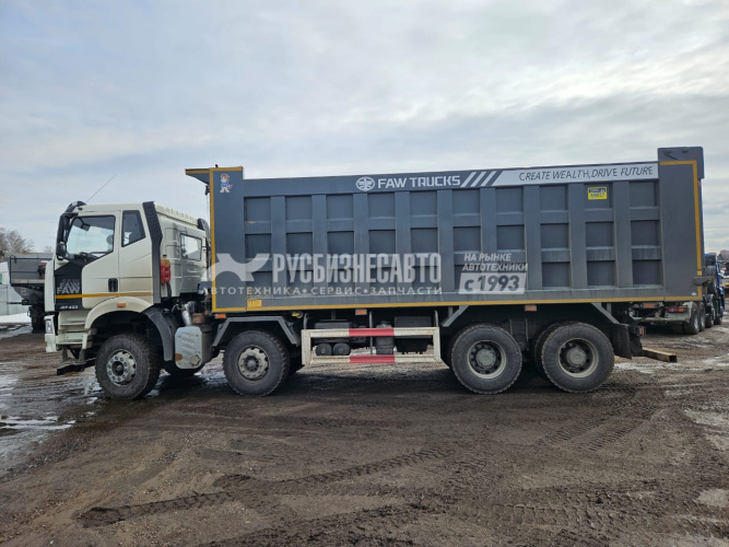 Купить Самосвал FAW J6 8х4 б/у (2023 г. 20 844 км) (7847) в компании Русбизнесавто - изображение 6